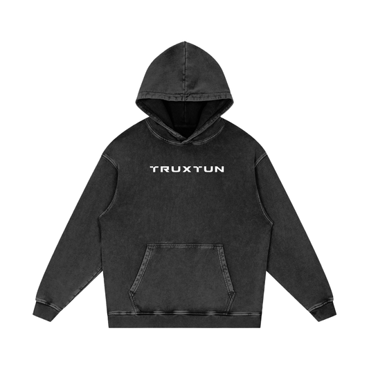 Acid Wash Oversize Truxtun Hoodie